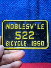 vintage bicycle license for sale  Fortville
