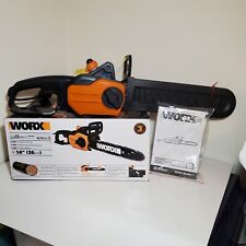 corded chainsaw worx 14 for sale  Roxboro