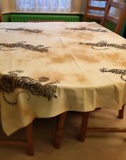 Table cloth tiger for sale  NEW MALDEN