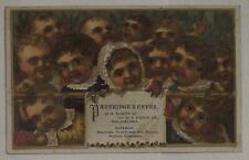 Tarjeta canjea victoriana Partridges Cafe Cafes bodas fiestas Filadelfia VTC L segunda mano  Embacar hacia Argentina