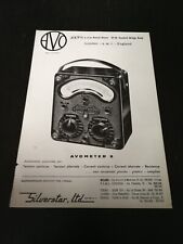1962 avo avometer usato  Romallo