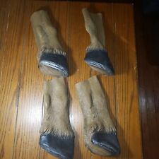 Lot 4 Accoutrements Horse Hooves Halloween Costume Accessory Adult Size rubber for sale  Richmond