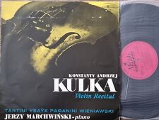 Lp ANDRZEJ KULKA recital skrzypcowy TARTINI YSAYE PAGANINI MUZA SX NM na sprzedaż  PL