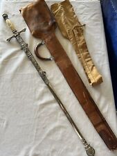 Antique masonic sword for sale  Canyon