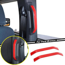 Cubierta de manija de pilar 2P para Ford Bronco 2021-2024 accesorios rojo segunda mano  Embacar hacia Mexico