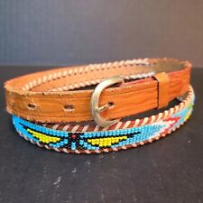 Vintage beaded leather for sale  King