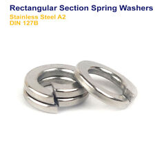 Rectangular spring washers for sale  UK