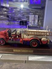 Camión de bomberos bombeador rotativo Danbury como nuevo 1926 Mack modelo diecast con pantalla*LEER segunda mano  Embacar hacia Argentina