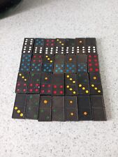 Coloured dominoes vintage for sale  PLYMOUTH
