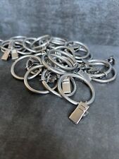Silver curtain rings for sale  Raleigh