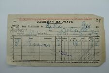 Cambrian railways parcels for sale  REDCAR