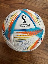 Usado, Bola de futebol Adidas Qatar 2022 AL Rihla Copa do Mundo FIFA tamanho 5 comprar usado  Enviando para Brazil