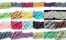 "Cuentas redondas de perlas de vidrio checo de alta calidad 3 mm 4 mm 6 mm 8 mm 10 mm 12 mm 14 mm 16" segunda mano  Embacar hacia Argentina