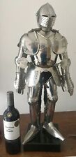  A Large Vinage Articulated Medieval Knight Suit Armour Model Late 20th Century for sale  Shipping to South Africa