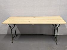 British Army - Military - MOD - Wooden Trestle Folding Table Current Issue for sale  Shipping to South Africa