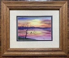 Framed original watercolor for sale  Shipping to Ireland