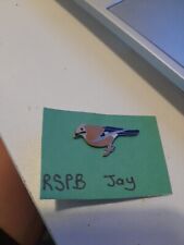 Rspb jay pin for sale  BURNLEY