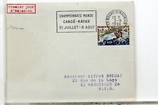 CANOE KAYAC  1969  enveloppe Flamme Philatélique France ac335 segunda mano  Embacar hacia Mexico