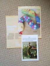 Colourful snake toy for sale  NANTWICH