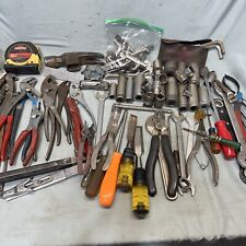 Lote de herramientas vintage alicates enchufes llaves grifo y troqueles la mayoría de EE. UU. 33 libras segunda mano  Embacar hacia Argentina