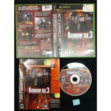 Tom Clancy's Rainbow Six 3 - Xbox completo, na caixa, manual incluído.. comprar usado  Enviando para Brazil