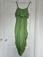 Green strappy dress for sale  CANNOCK
