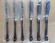 CONJUNTO TALISMÃ VERMELHO Sienne 6 peças facas Christofle placa prata PEIXE FRANÇA NOVO comprar usado  Enviando para Brazil