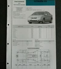 Fiche technique automobile d'occasion  France