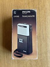 Vintage Philips LFH 0185 mini cassette dictaphone - Pocket Memo 185 - UNTESTED for sale  Shipping to South Africa