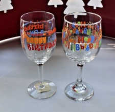 Wine glasses happy for sale  Cape Coral