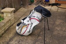 TAYLORMADE Stand/Carry 6 Dividers 6 Pockets Golf Bag White for sale  Shipping to South Africa