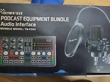 Used, Hayner-Seek Audio Interface Podcast Equipment Bundle TB-P203 2 ALL-IN-ONE Kit for sale  Shipping to South Africa