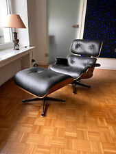 Orig. Miller Vitra Ray+Charles Eames Lounge Chair + Ottoman schwarz Palisander  gebraucht kaufen  Stiepel