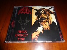 NUNSLAUGHTER "Hell's Unholy Fire"  2 X CD  sabbat arghoslent goatlord segunda mano  Embacar hacia Argentina