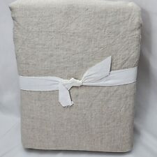 Used, Pottery Barn Belgian Flax Linen Duvet Cover King Flax Color for sale  Shipping to South Africa