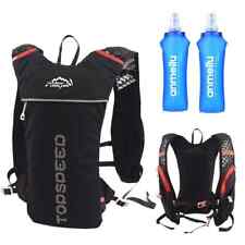 Used, Ultra Lightweight Backpack Cycling Trail Hydration Vest Pack 500ml Soft Flask for sale  Shipping to South Africa
