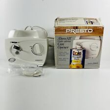 Presto Above All Under Cabinet Electric Can Opener 05642 Space Saver for sale  Shipping to South Africa