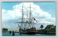 Used, St Petersburg FL- Florida, HMS Bounty Replica, Antique, Vintage Postcard for sale  Shipping to South Africa
