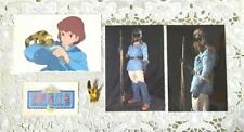 Ghibli Nausicaa Of The Valley Wind 3 cartões postais Teto Pin emblema bônus comprar usado  Enviando para Brazil