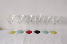 Vintage Cocktail Martini Glasses X 6 for sale  Shipping to South Africa