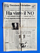 Corriere adriatico giugno usato  Italia