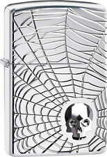 Zippo spiderweb skull gebraucht kaufen  Oranienburg