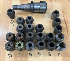 NMTB 40 DOUBLE TAPER DT TYPE ZZ COLLET SET CHUCK TOOL HOLDER COLLETS 55165 MILL for sale  Shipping to South Africa