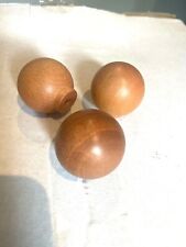 1 X SOLID BEECH BALL  KITCHEN DOOR KNOB /HANDLE DRAWER WOODEN 35mm STOCK KN21 for sale  Shipping to South Africa