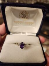 Purple sapphire diamond for sale  South Portland