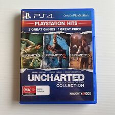 Uncharted the Nathan Drake Collection - Sony PlayStation 4 PS4 VGC + Free Post, used for sale  Shipping to South Africa