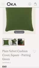 Oka plain velvet for sale  Shipping to Ireland