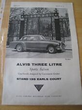 Alvis three litre for sale  BRISTOL