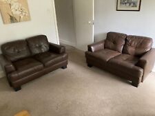 Leather sofas collection for sale  CAMBRIDGE