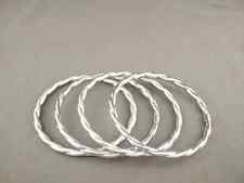 Twisted sterling silver for sale  Shipping to Ireland
